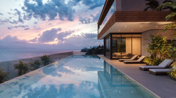 Infinity swimming pool